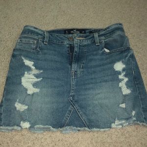 jean skirt